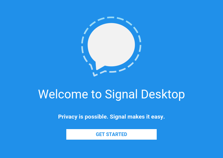 Signal postoji i kao aplikacija za desktop računare