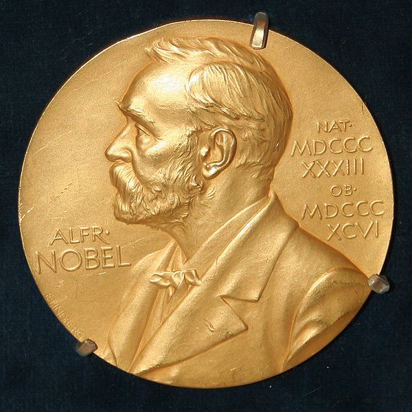 Medalja koju dobitnici Nobelove nagrade dobijaju kao priznanje.