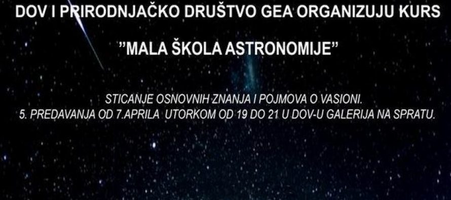 Mala škola astronomije u Vršcu