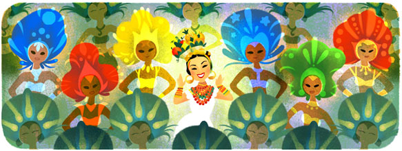 Google je obeležio dan rođenja Karmen Mirande