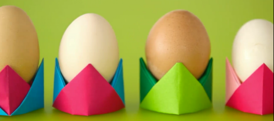 Uskršnja dekoracija: Napravite origami korpice za jaja