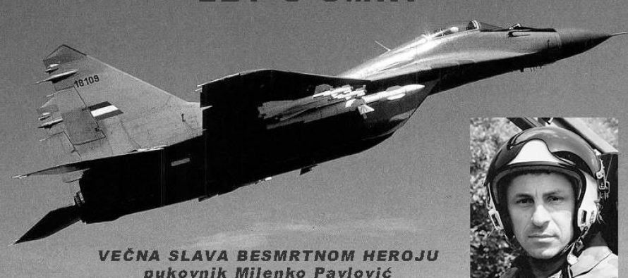 Pukovnik Milenko Pavlović: Sećanje na herojski čin hrabrog pilota