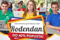 Velika rođendanska akcija Savremene gimnazije: 40% popusta za prijave do petka