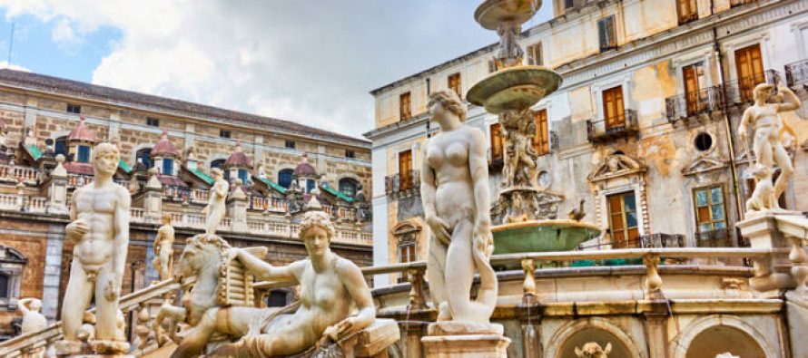 Fontana srama – Palermo, Italija