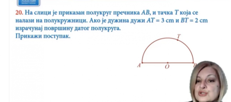 Rezultati probnog testa – MATEMATIKA