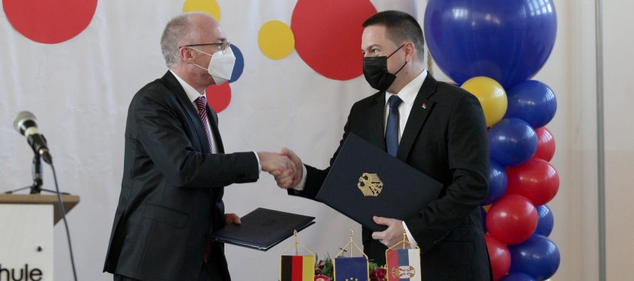 Ambasador Nemačke Šib i ministar Branko Ružić potpisali sporazum o saradnji
