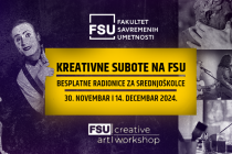 Kreativne subote na Fakultetu savremenih umetnosti – Spoj umetnosti, marketinga i biznisa