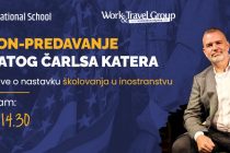 International School poklanja online predavanje poznatog Čarlsa Katera: Sve o studijama i karijeri u inostranstvu!