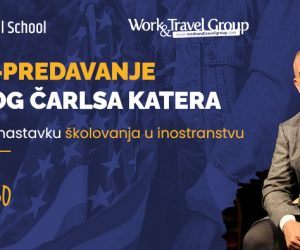 International School poklanja online predavanje poznatog Čarlsa Katera: Sve o studijama i karijeri u inostranstvu!