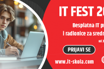 IT FEST 2025: Besplatna IT predavanja i radionice za srednjoškolce!