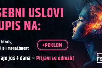 🎨 Još samo 4 dana: Kreativni maj na Fakultetu savremenih umetnosti – posebni uslovi za upis i poklon dobrodošlice!