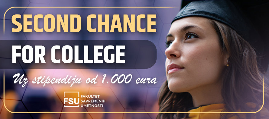 Program „FSU druga šansa za studije” za sve one koji žele da se obrazuju, a imaju između 30 i 55 godina (pa i koju godinu više)!