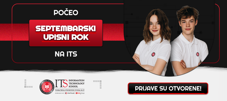 Septembarski upisni rok na ITS – upiši najtraženije IT programe u Beogradu
