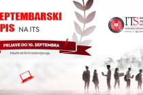 Septembarski upis na ITS: Mesta se brzo popunjavaju – prijave do 10. septembra