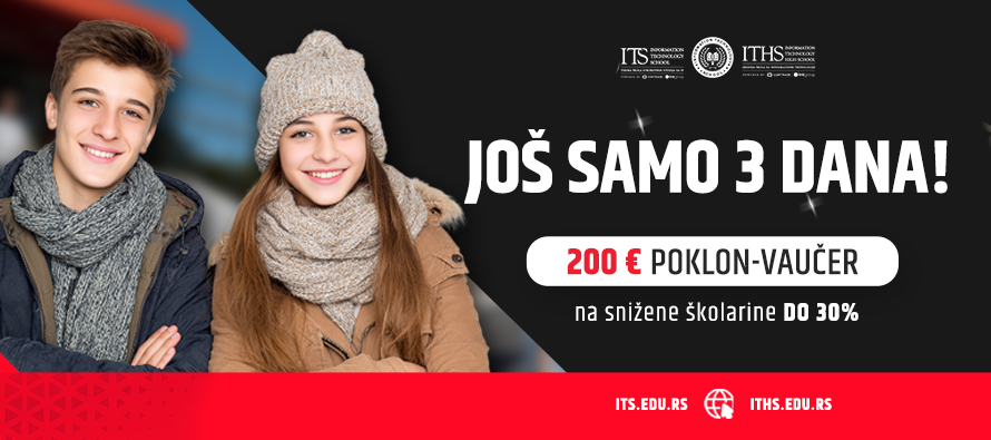 Nova godina, novi početak: IT obrazovanje uz poklon od 200 evra – još samo 3 dana!
