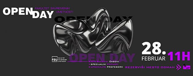 FSU Open Day – Prvi korak ka kreativnoj karijeri, 28. februara u 11 časova