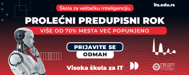 Prolećni predupisni rok na ITS-u – više od 70% mesta već popunjeno