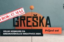 Produžen rok za FSU umetnički konkurs „Greška” – radovi se šalju do 17. maja