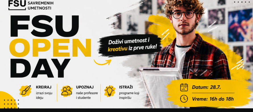 Poseti FSU Open Day i doživi umetnost iz prve ruke!