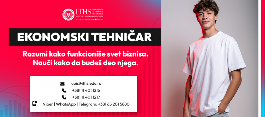 Šta sve uče učenici na smeru Ekonomski tehničar na ITHS-u?